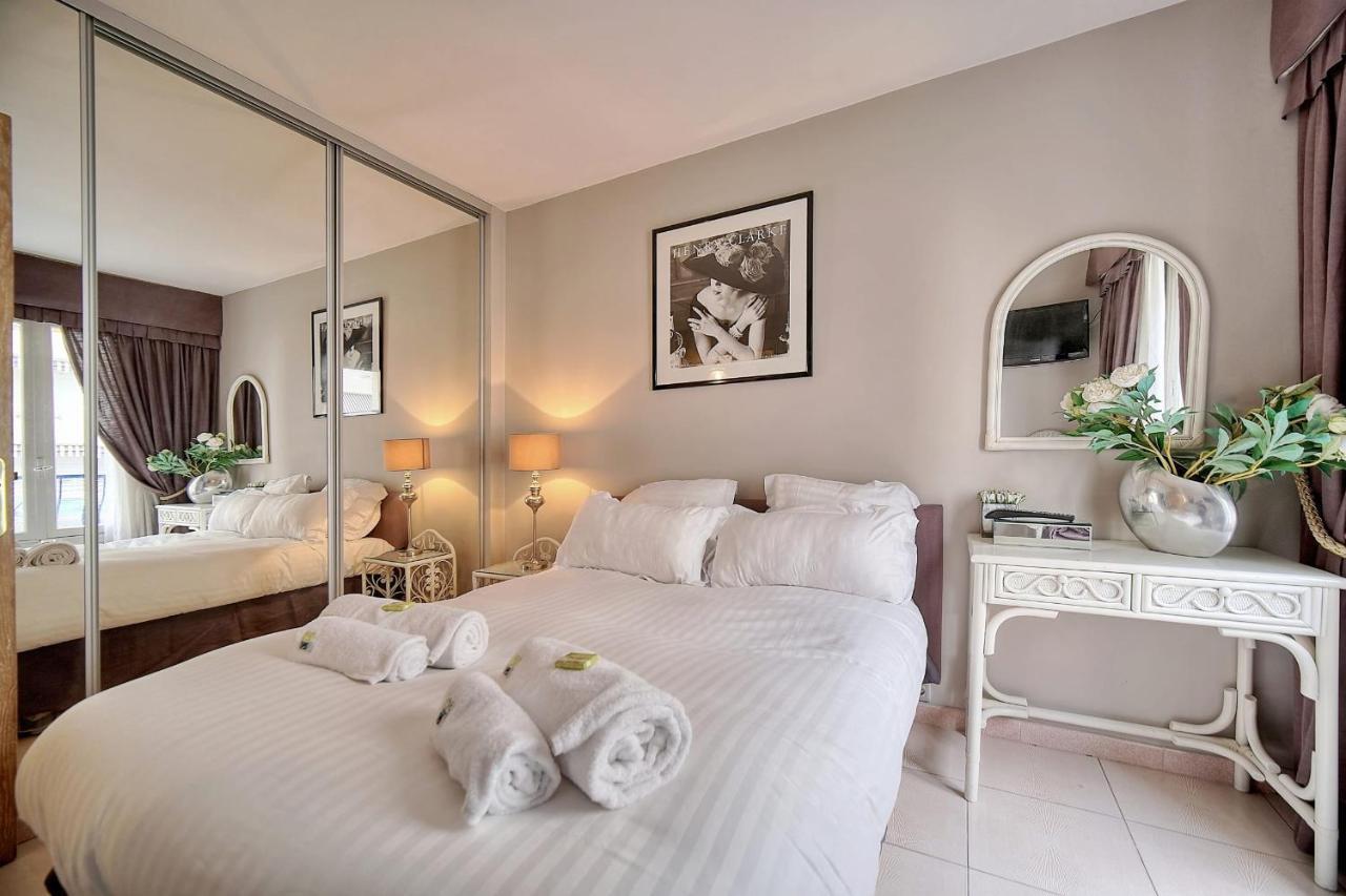 Immogroom - 2 Bedroom - Air Conditioning - Wifi - Terrace - Common Parking Cannes Extérieur photo